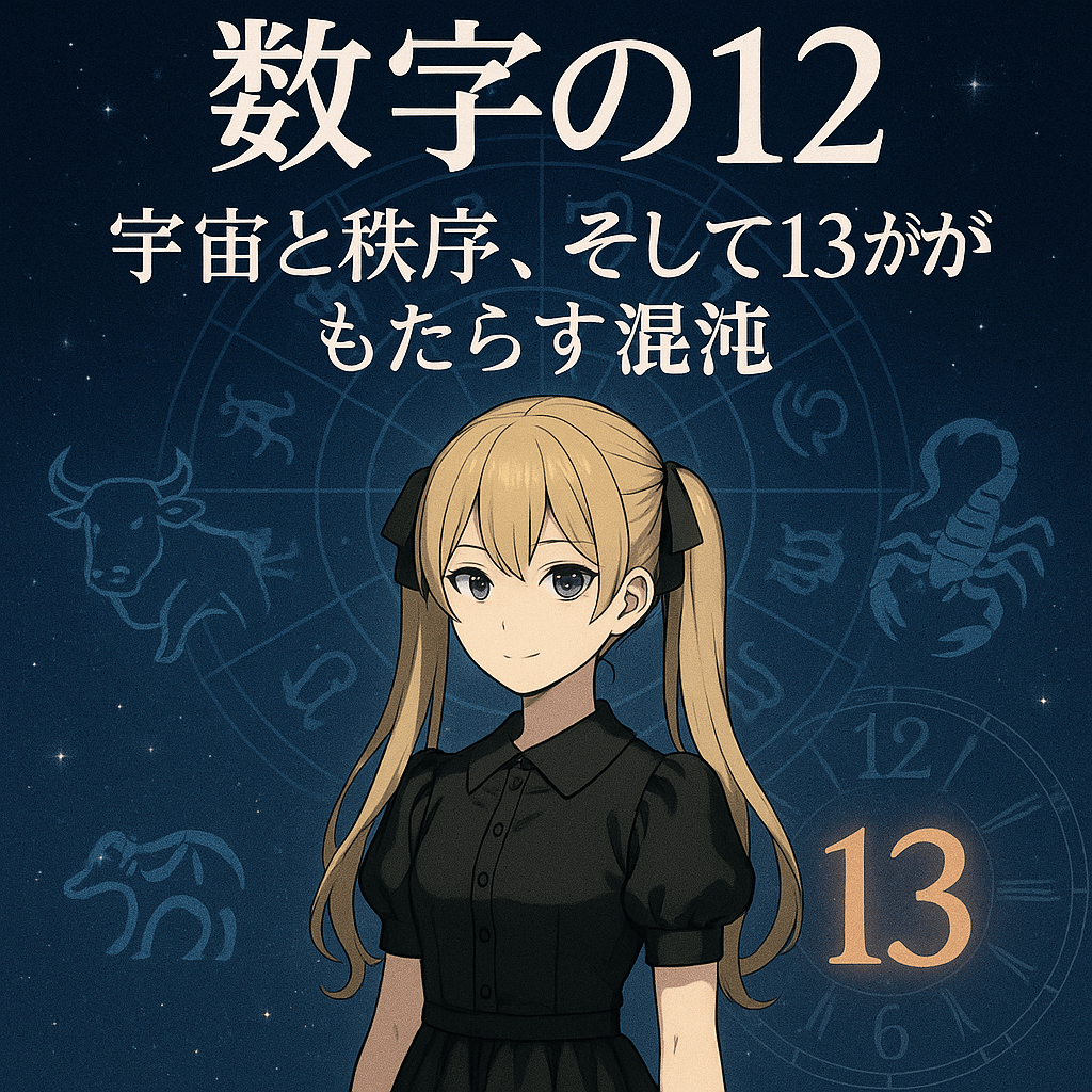 数字の12──宇宙と秩序、そして13がもたらす混沌