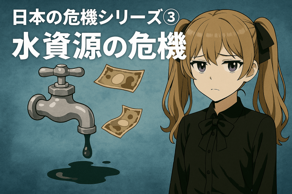 日本の危機シリーズ③ ― 水資源の危機