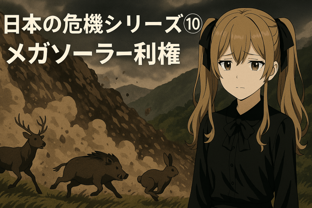 日本の危機シリーズ⑩ ─ メガソーラー利権