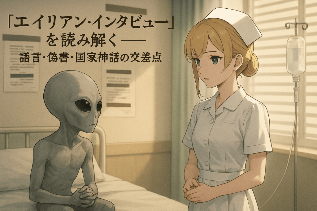 『エイリアン・インタビュー』──沈黙を破った看護師と、“存在する”宇宙からの声