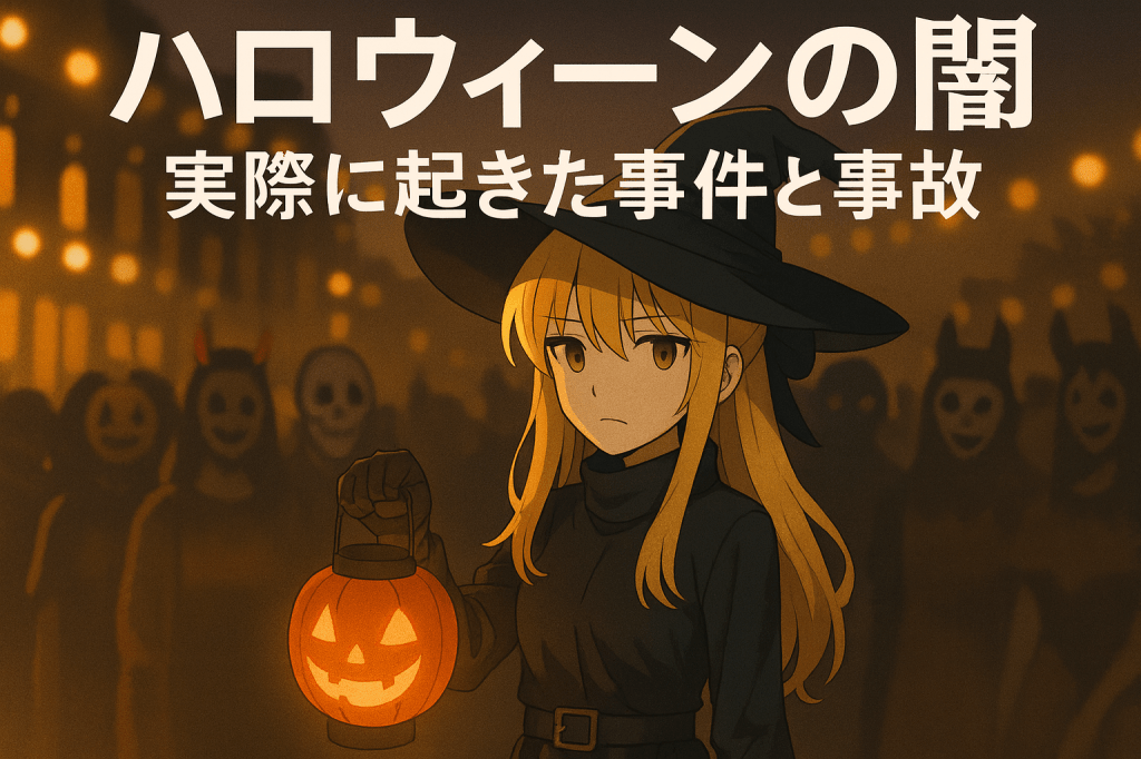 ハロウィーンの闇 ― 実際に起きた事件と事故