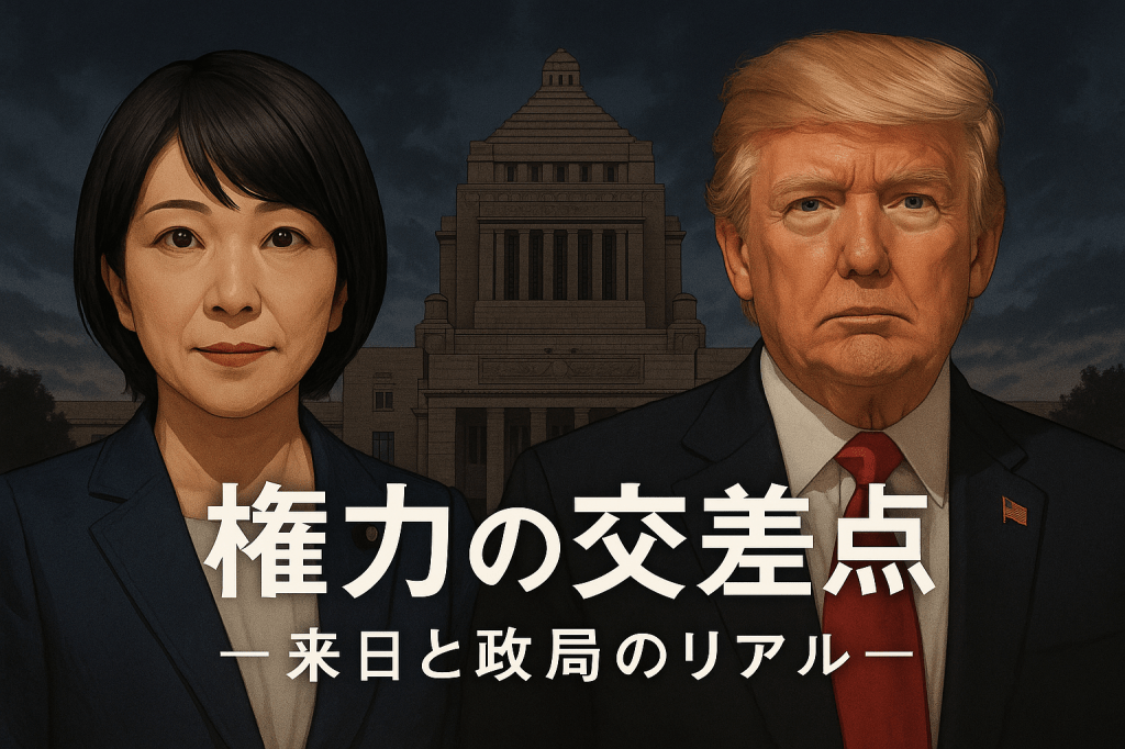 権力の交差点 ― 来日と政局のリアル