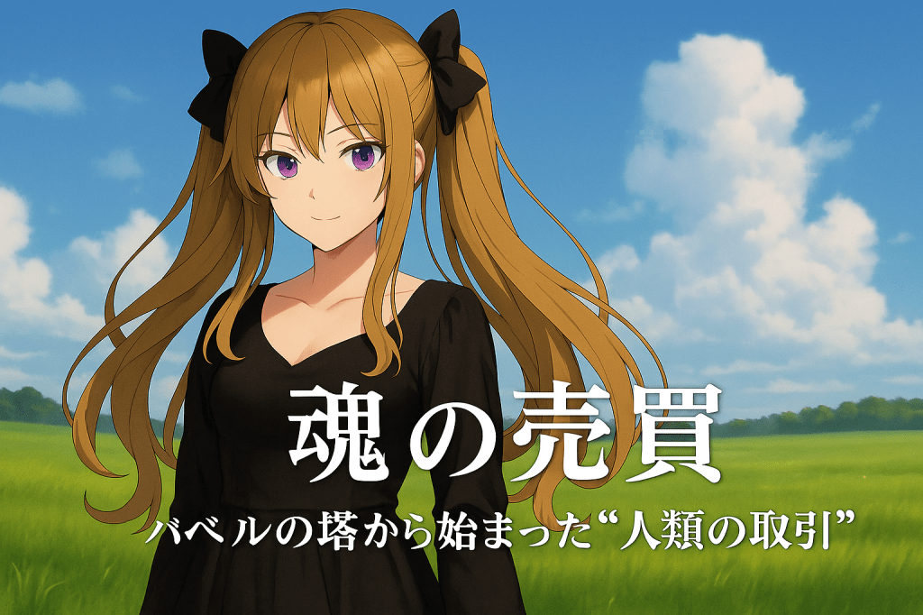 魂の売買 ― バベルの塔から始まった“人類の取引”