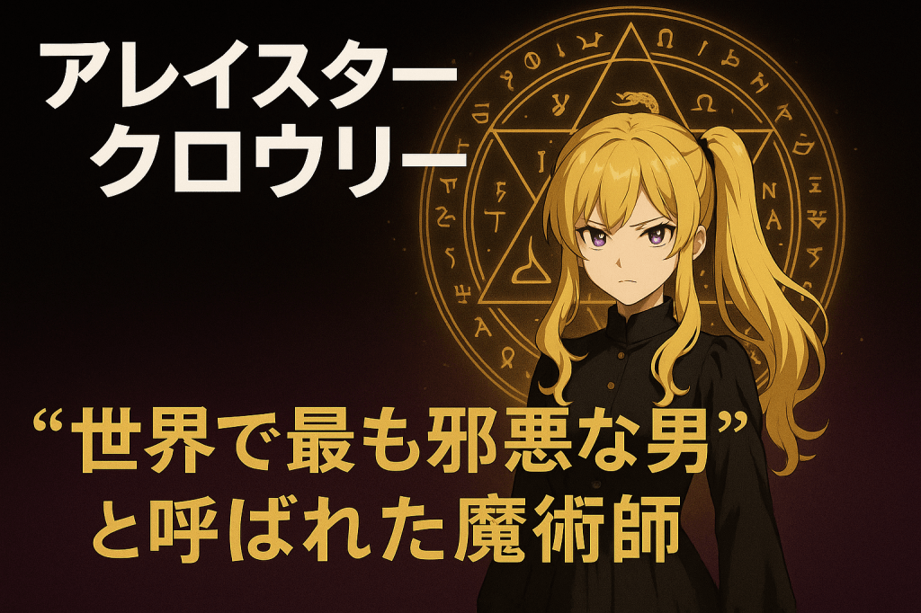 アレイスター・クロウリー ─ “世界で最も邪悪な男”と呼ばれた魔術師