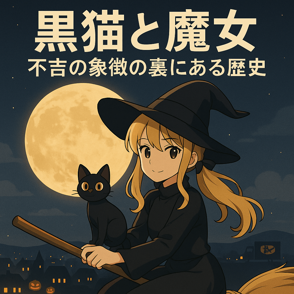 黒猫と魔女 ― 不吉の象徴の裏にある歴史