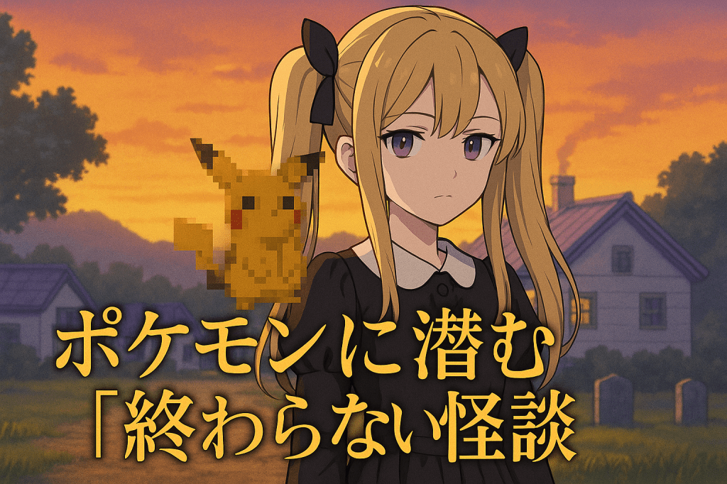ポケモンに潜む“終わらない怪談”