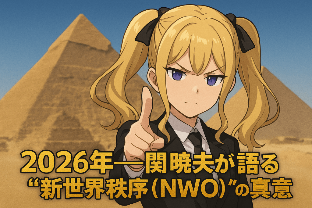 2026年──関暁夫が語る“新世界秩序（NWO）”の真意