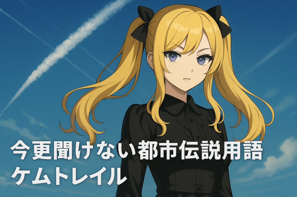 今更聞けない都市伝説用語──ケムトレイル