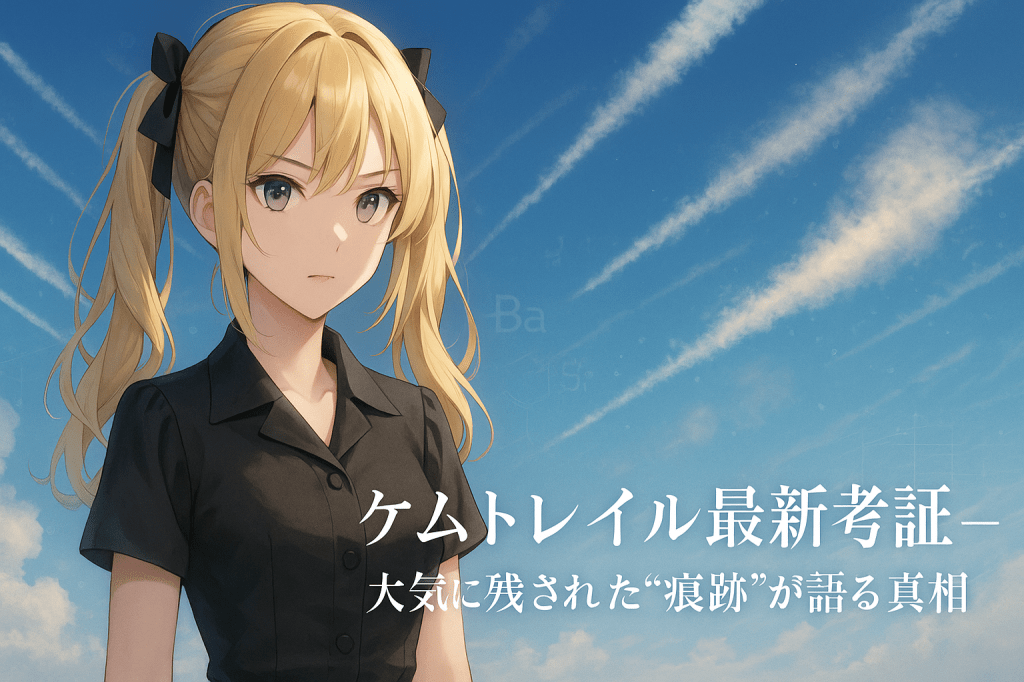ケムトレイル最新考証 — 大気に残された“痕跡”が語る真相