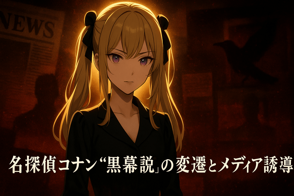 名探偵コナン“黒幕説”の変遷とメディア誘導