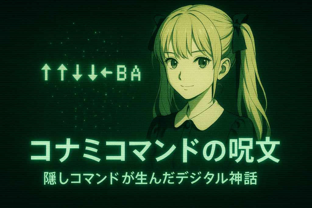 コナミコマンドの呪文──隠しコマンドが生んだデジタル神話