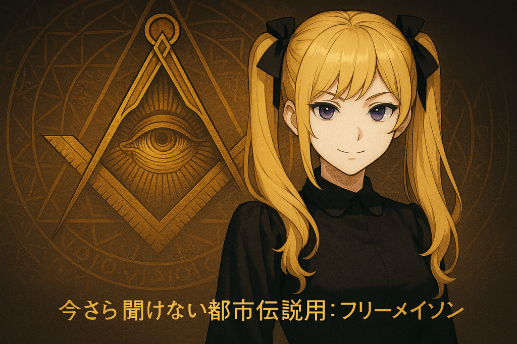 今さら聞けない都市伝説用語：フリーメイソン