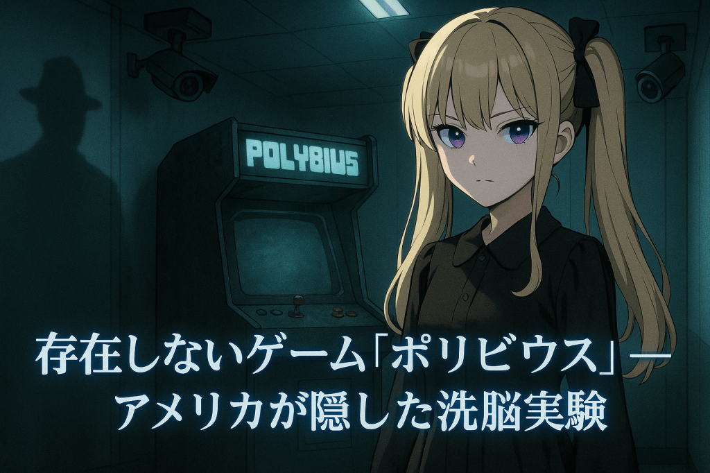 存在しないゲーム「ポリビウス」──アメリカが隠した洗脳実験