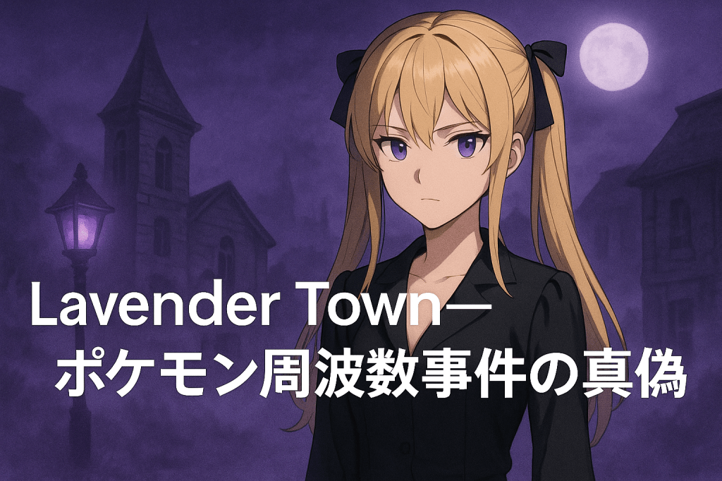 Lavender Town──周波数事件の真偽