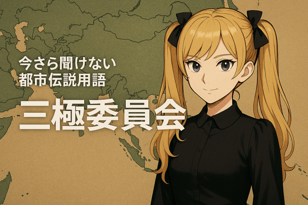 今さら聞けない都市伝説用語：三極委員会