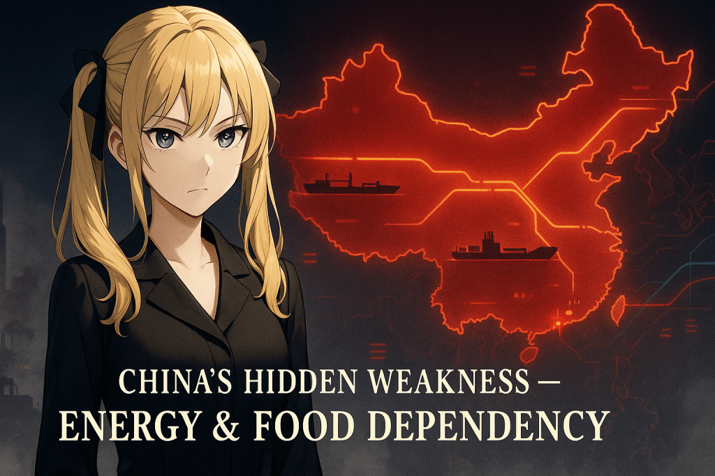 China, Energy Dependency, Food Security, Taiwan Contingency, Geopolitics, Supply Chain Crisis, Urban Legend Iris