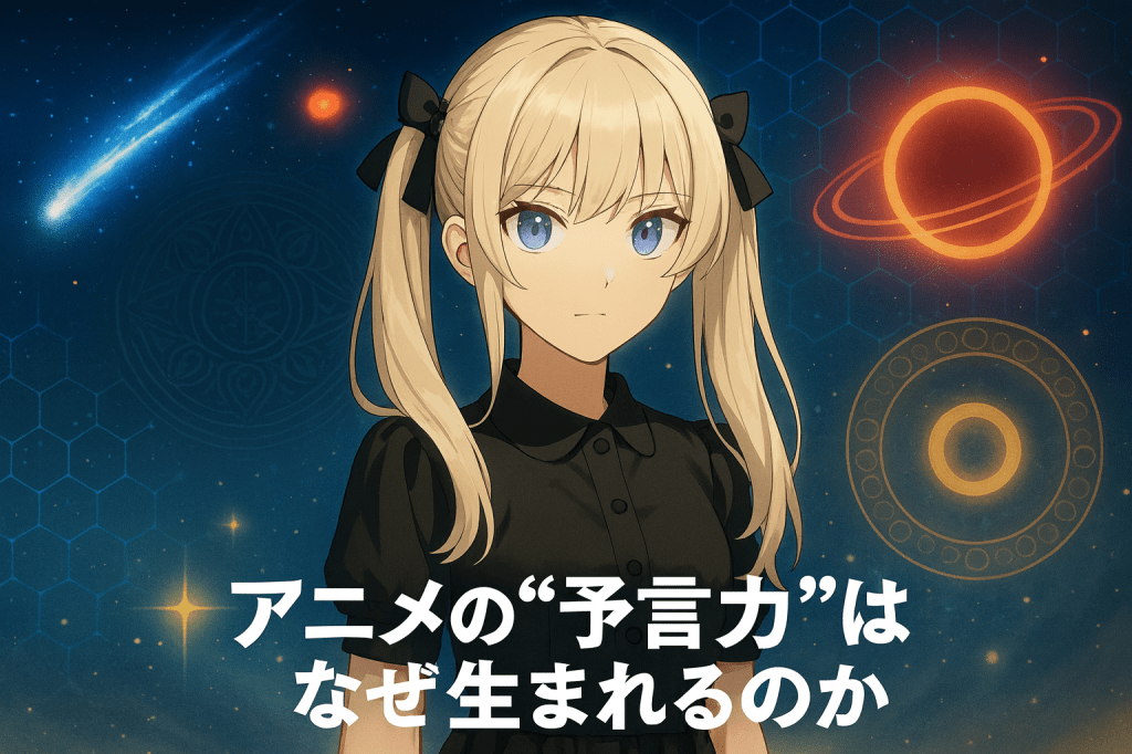 アニメの“予言力”はなぜ生まれるのか──象徴・構造・無意識がつなぐ未来像