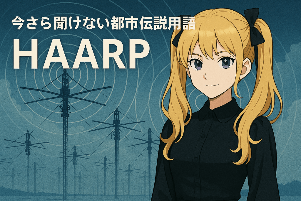 【今さら聞けない都市伝説用語】HAARP──“気象兵器”と噂される謎の電磁波施設の正体