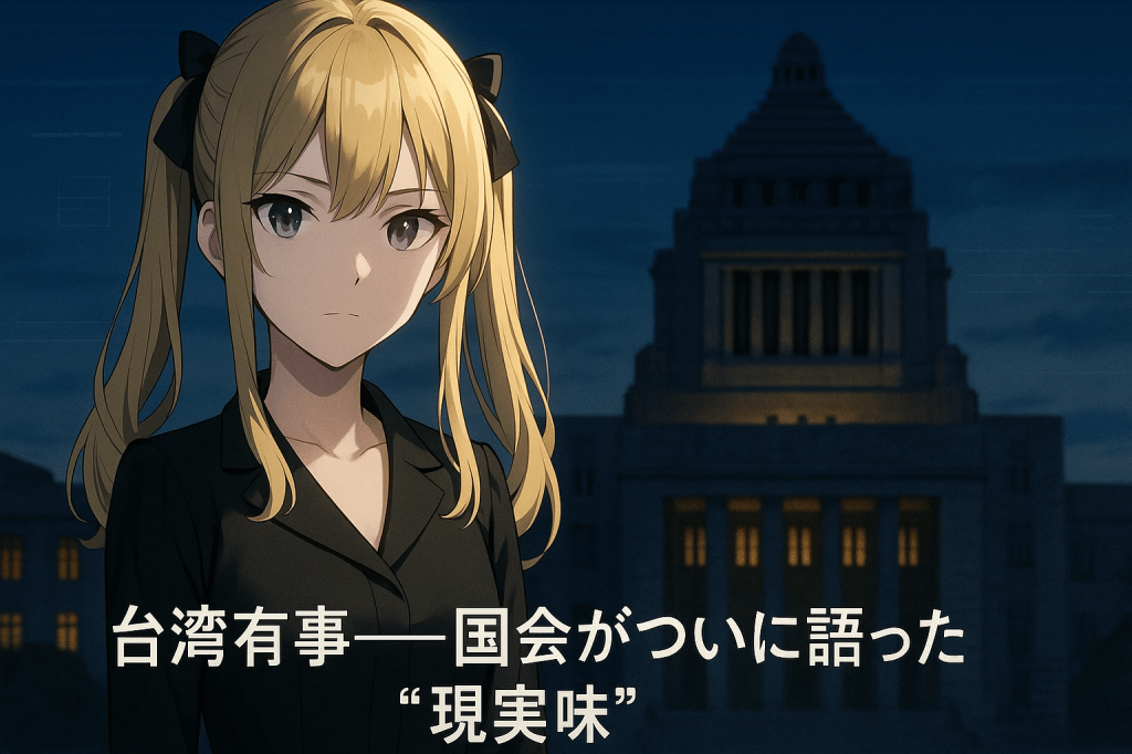 台湾有事──国会がついに語った“現実味”