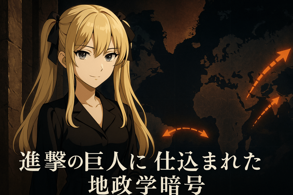 進撃の巨人に仕込まれた地政学暗号
