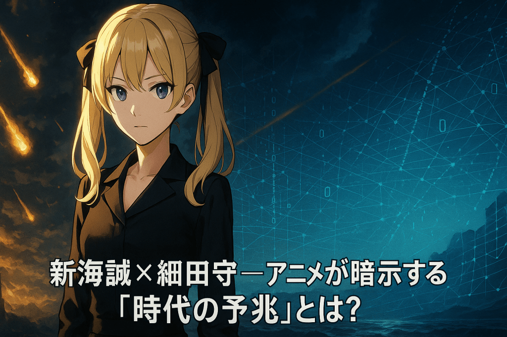 新海誠×細田守──アニメが暗示する“時代の予兆”とは?