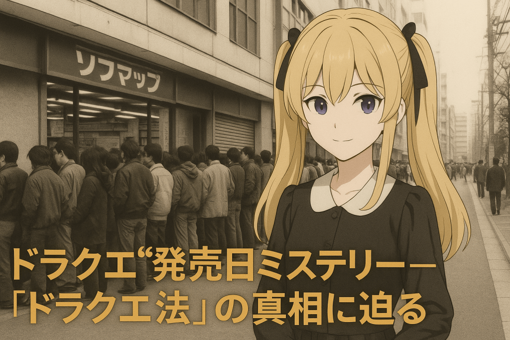 ドラクエ“発売日ミステリー”──「ドラクエ法」の真相に迫る