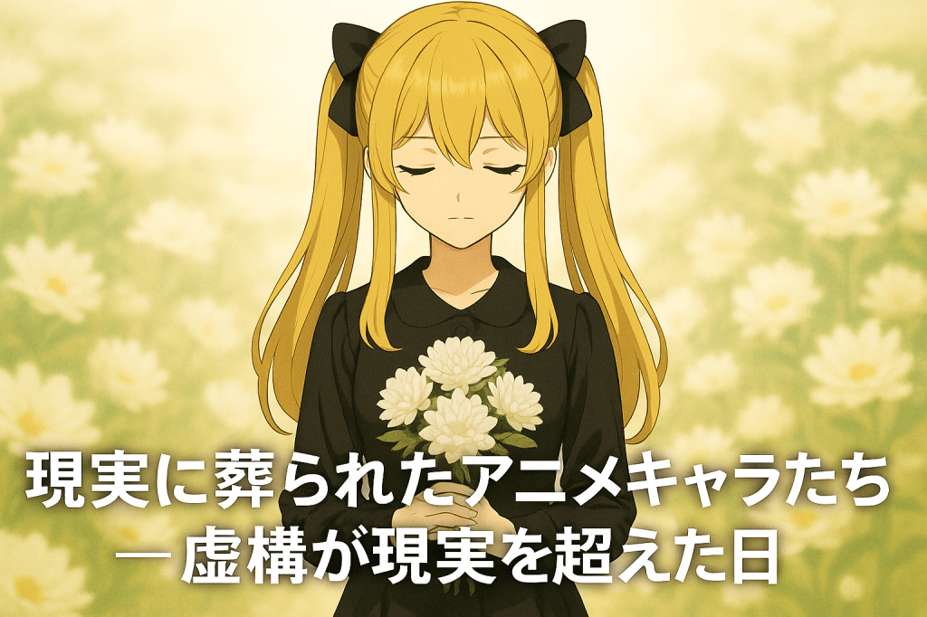 現実に葬られたアニメキャラたち ― 虚構が現実を超えた日