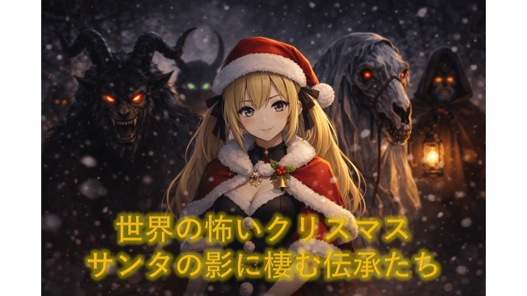 世界の怖いクリスマス――サンタの影に棲む伝承たち（クランプス／ユールキャット／ペルヒテン）