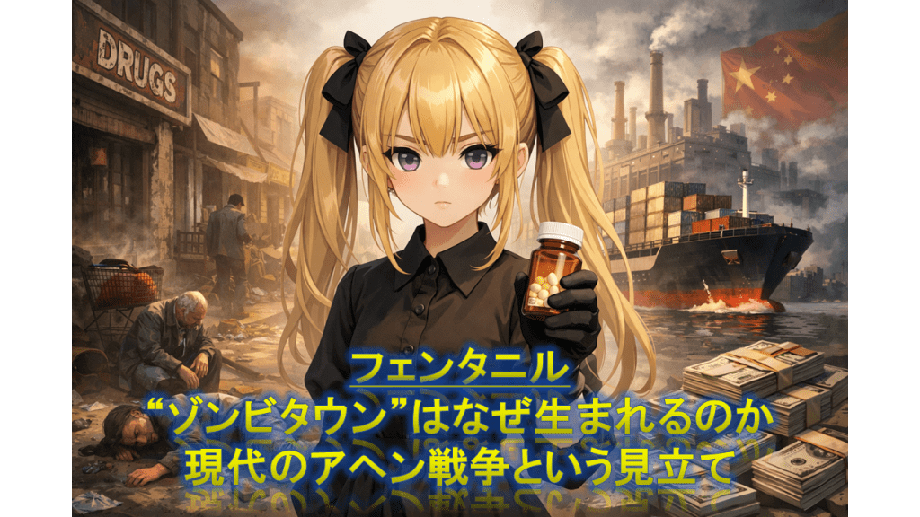 フェンタニル“ゾンビタウン”はなぜ生まれるのか：現代のアヘン戦争という見立て