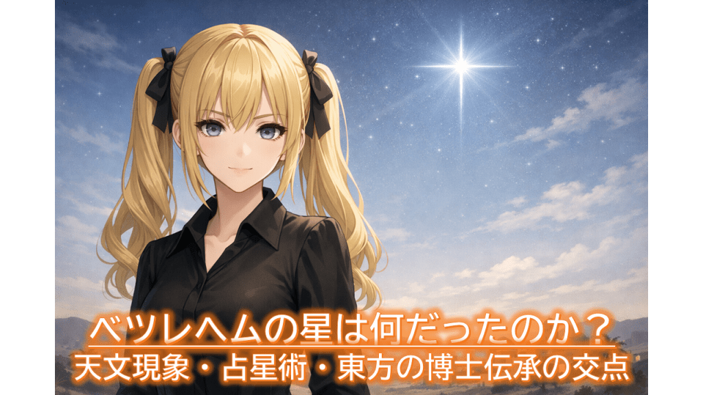 ベツレヘムの星は何だったのか？――天文現象・占星術・東方の博士伝承の交点