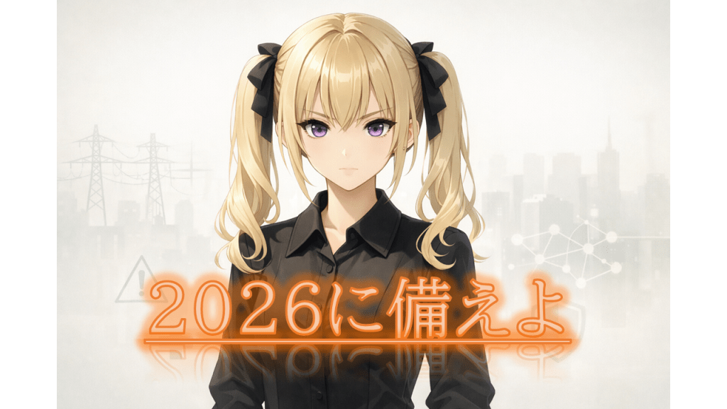 2026に備えよ：停電・通信障害・薬物・治安・感染症──“複合リスク時代”の現実と都市伝説の鏡