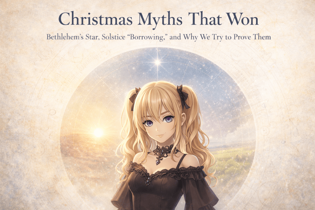Christmas Myths That Won — Bethlehem’s Star, Solstice “Borrowing,” and Why We Try to Prove&nbsp;Them