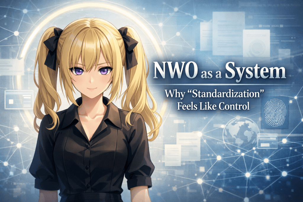 NWO as a System — Why “Standardization” Feels Like Control (Urban Legend vs. Reality)