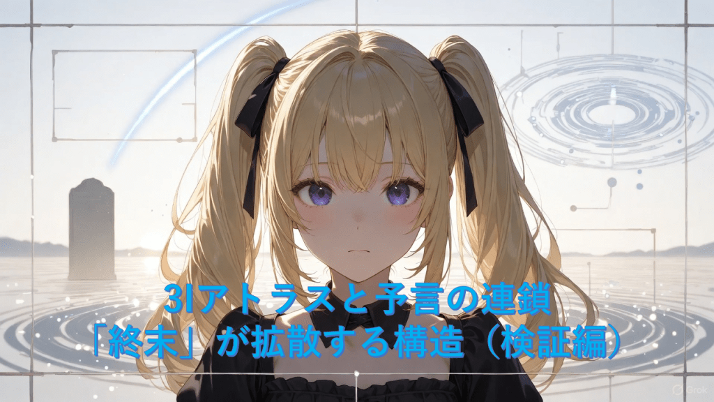 3Iアトラスと予言の連鎖――「終末」が拡散する構造（検証編）