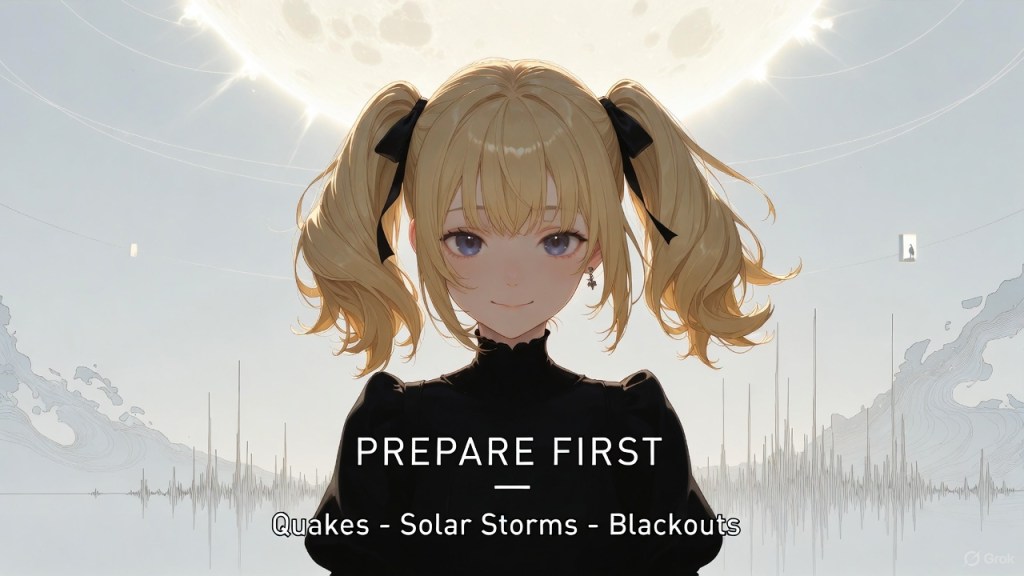 PREPARE FIRST — Quakes, Solar Storms, and&nbsp;Blackouts