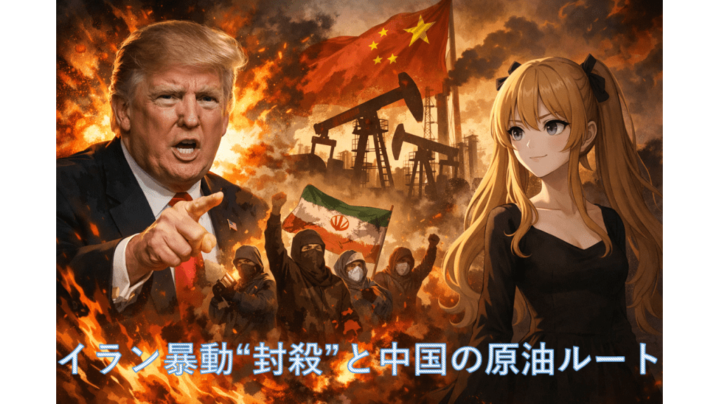 イラン暴動“封殺”と中国の原油ルート――トランプの対中エネルギー攻撃説