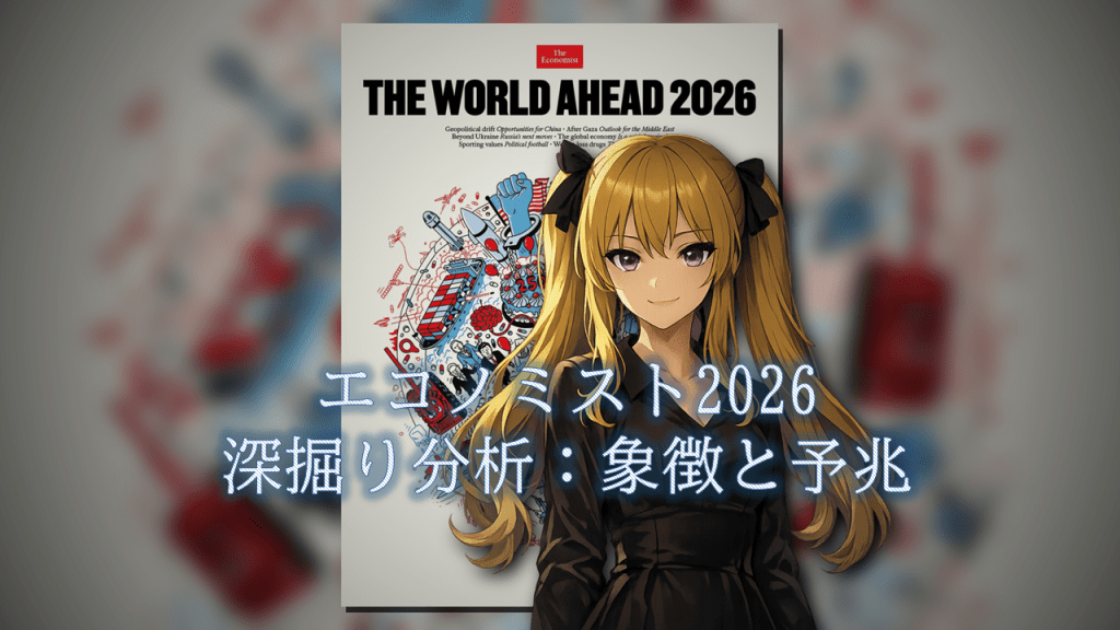 エコノミスト2026表紙 深掘り分析：象徴と予兆｜全体マップと読み筋