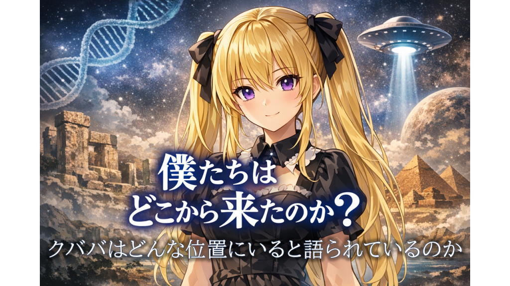 僕たちはどこから来たのか？｜都市伝説では、クババはどんな位置にいると語られているのか