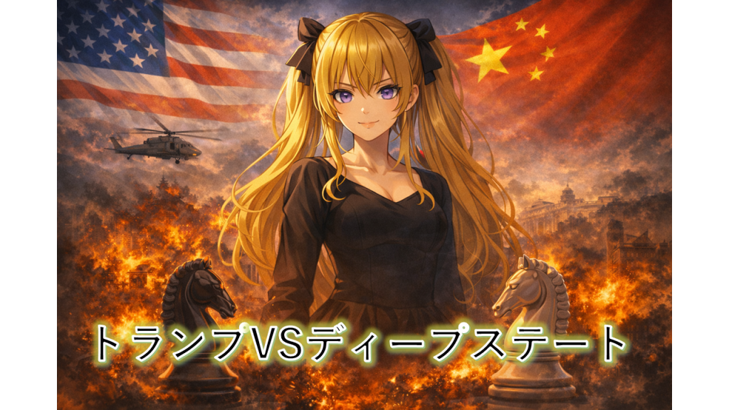 トランプVSディープステート：ベネズエラ“拉致”起点で語られる対中牽制の影戦争