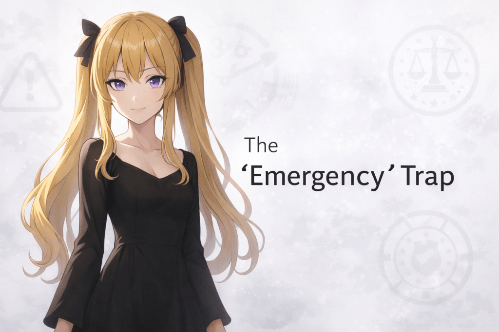 The “Emergency” Trap: When Exceptions Become the New Normal (as claimed)