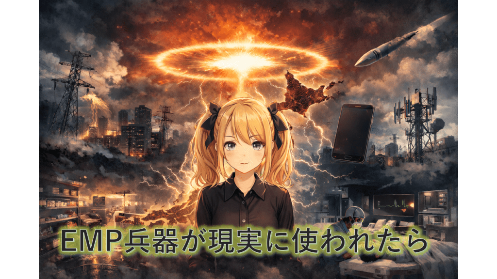 EMP兵器が現実に使われたら──「見えない一撃」で社会はどう止まるのか