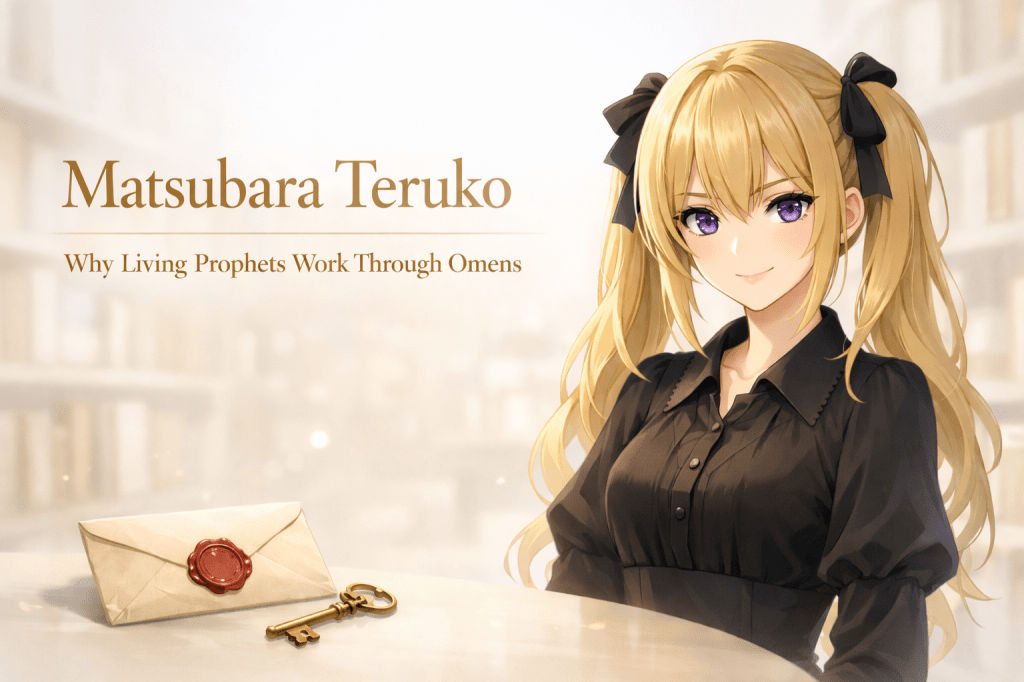 Matsubara Teruko — Why “Living Prophets” Work Through&nbsp;Omens