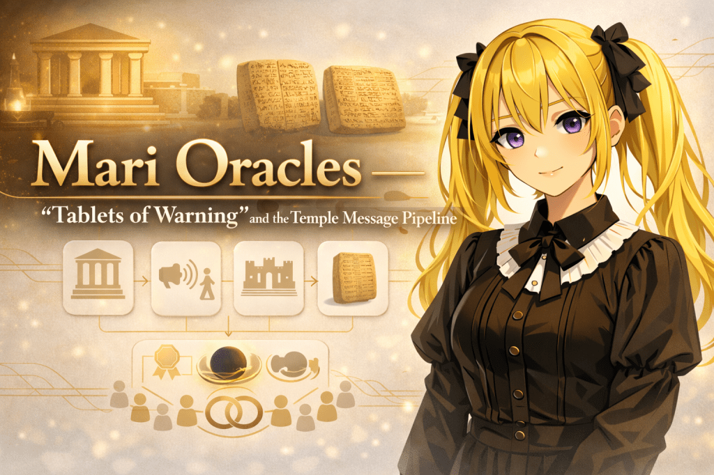 Mari Oracles — “Tablets of Warning” and the Temple Message&nbsp;Pipeline
