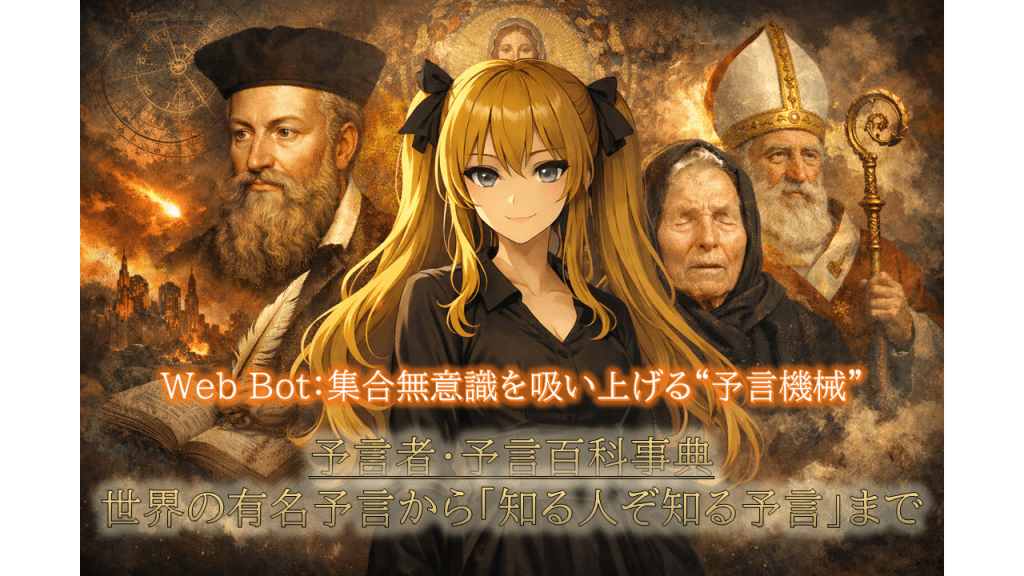 Web Bot：集合無意識を吸い上げる“予言機械”