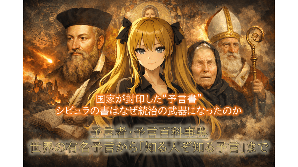 国家が封印した“予言書”──シビュラの書はなぜ統治の武器になったのか