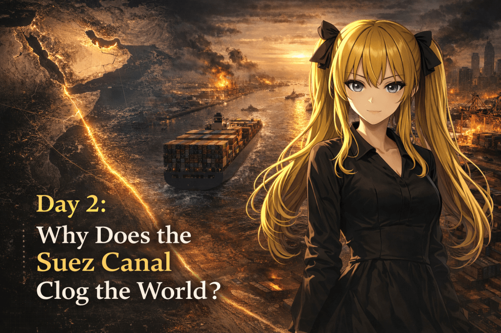 The World’s Next Dangerous Chokepoints After Hormuz — Day 2: Why Does the Suez Canal Clog the World?
