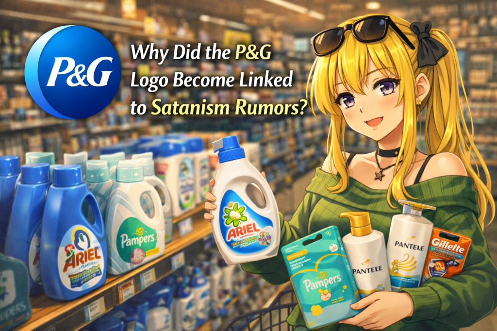 P&Gロゴと悪魔崇拝説はなぜ広まったのか