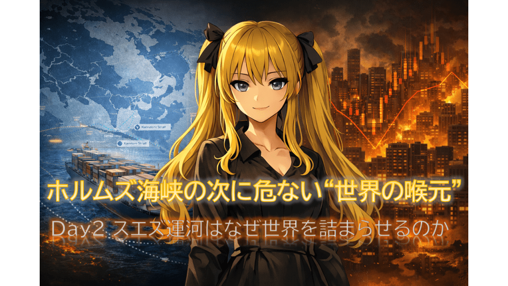 ホルムズ海峡の次に危ない“世界の喉元”――Day2 スエズ運河はなぜ世界を詰まらせるのか