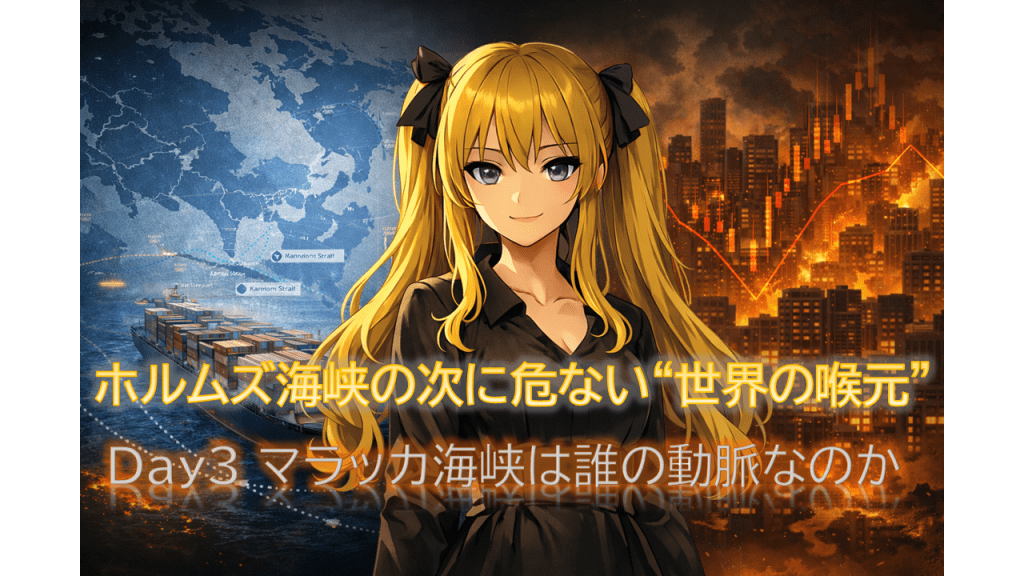 ホルムズ海峡の次に危ない“世界の喉元”――Day3 マラッカ海峡は誰の動脈なのか