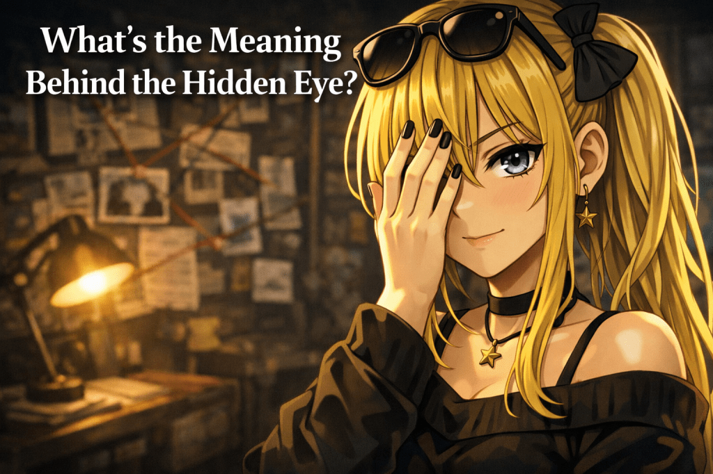 片目を隠すポーズの“隠された目”は何を意味するのか